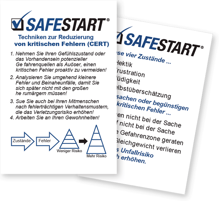 SafeStart Cards